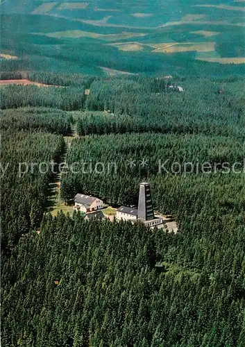 AK / Ansichtskarte Oberhundem Fliegeraufnahme Rhein Weser Turm Oberhundem
