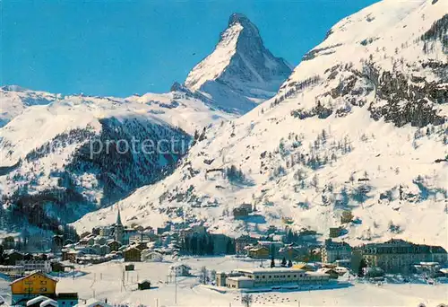 AK / Ansichtskarte Zermatt_VS Matterhorn Zermatt_VS