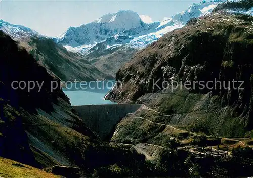 AK / Ansichtskarte Mauvoisin Barrage et lac du Mauvoisin Vallee de Bagnes  Mauvoisin