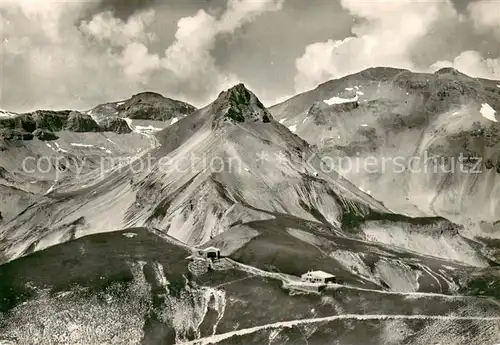 AK / Ansichtskarte Crans sur Sierre Restaurant Bella Lui Vue aerienne Crans sur Sierre