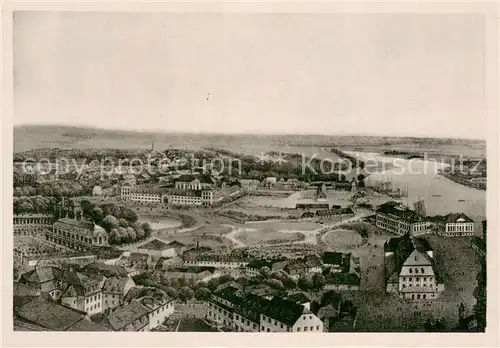 AK / Ansichtskarte Friedrichstadt_Dresden Westlicher Teil der Innenstadt um 1833 Panorama Friedrichstadt_Dresden