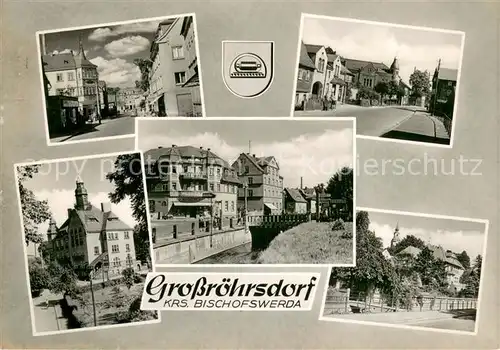 AK / Ansichtskarte Grossroehrsdorf_Sachsen Ortsansichten Grossroehrsdorf Sachsen