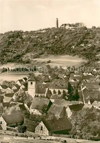 AK / Ansichtskarte Ziegenhain_Jena Panorama mit Fuchsturm Ziegenhain Jena