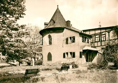 AK / Ansichtskarte Poessneck Glockenturm Poessneck