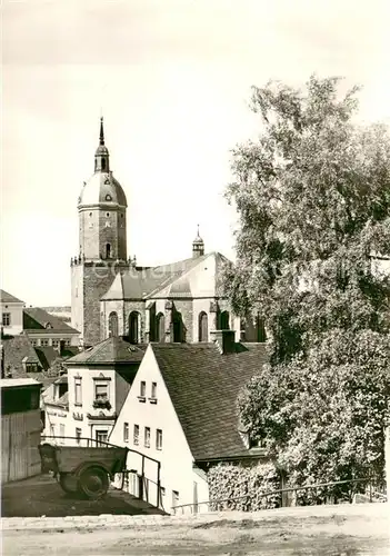 AK / Ansichtskarte Annaberg Buchholz_Erzgebirge Blick zur St Annenkirche Annaberg Buchholz