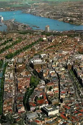 AK / Ansichtskarte Amsterdam__NL Fliegeraufnahme 