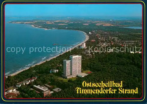 AK / Ansichtskarte Timmendorfer_Strand Fliegeraufnahme Timmendorfer_Strand