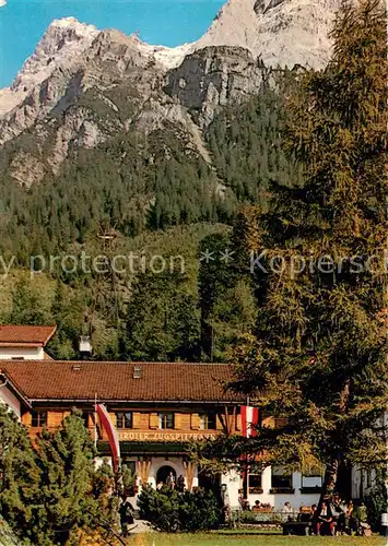 AK / Ansichtskarte Tirol_Region Zugspitzenbahn Talstation Tirol Region