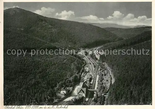 AK / Ansichtskarte Oberhof_Thueringen Bahnhof Oberhof Thueringen