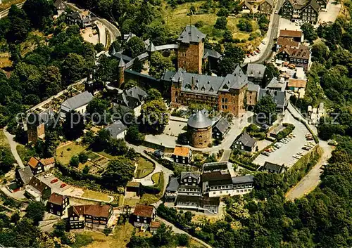 AK / Ansichtskarte Bergisches_Land Fliegeraufnahme Schloss Burg a.d. Wupper Bergisches_Land