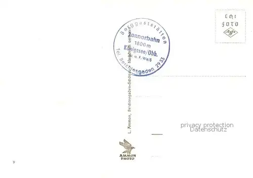 AK / Ansichtskarte Koenigssee Jennerbahn Gaststaette m. Schneibstein Koenigssee