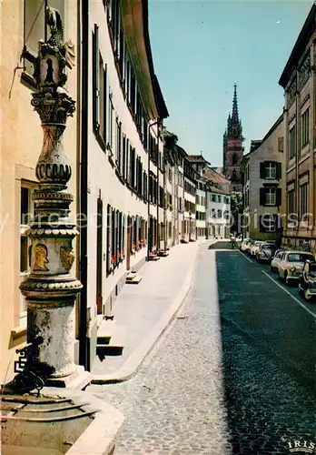 AK / Ansichtskarte Basel_BS Augustinergasse Basel_BS