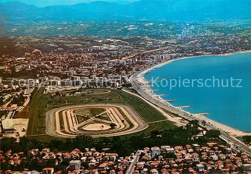 AK / Ansichtskarte Cagnes sur Mer Fliegeraufnahme Strand Stadt Cagnes sur Mer