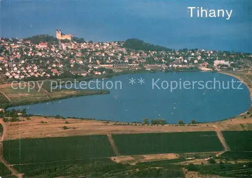 AK / Ansichtskarte Tihany_HU Fliegeraufnahme Panorama 