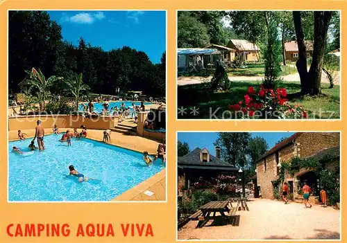 AK / Ansichtskarte Dordogne Camping Aqua Viva Dordogne