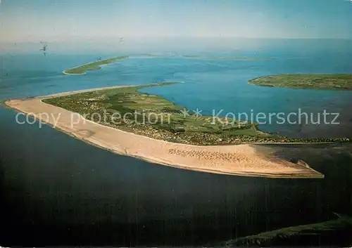 AK / Ansichtskarte Amrum Fliegeraufnahme Gesamtansicht Amrum