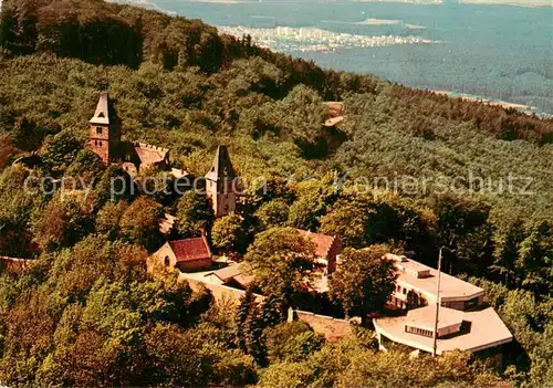 AK / Ansichtskarte Frankenstein_Bergstrasse Burgruine Frankenstein Frankenstein_Bergstrasse