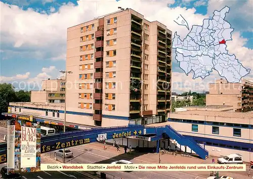 AK / Ansichtskarte Hamburg Mitte Jensfeld ums Einkaufszentrum Hamburg