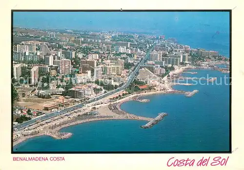AK / Ansichtskarte Benalmadena_Costa Fliegeraufnahme Benalmadena_Costa