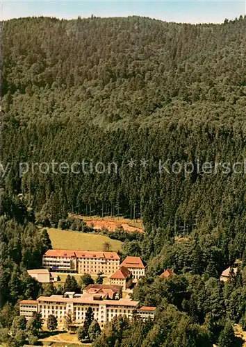 AK / Ansichtskarte Marzell Fachklinik Kandertal Fliegeraufnahme Marzell