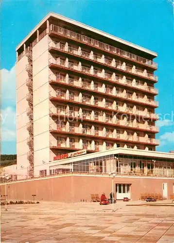 AK / Ansichtskarte Sassnitz_Ostseebad_Ruegen Ruegen Hotel Sassnitz_Ostseebad_Ruegen