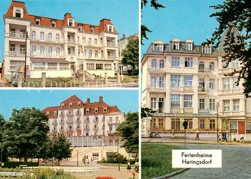 AK / Ansichtskarte Heringsdorf_Ostseebad_Usedom Ferienheime Heringsdorf_Ostseebad