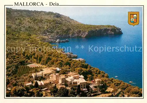 AK / Ansichtskarte Deia Fliegeraufnahme Deia