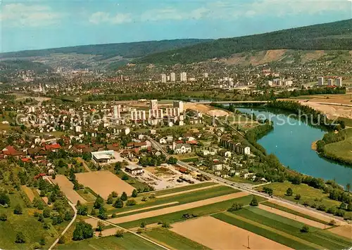 AK / Ansichtskarte Wettingen_AG Fliegeraufnahme Wettingen AG