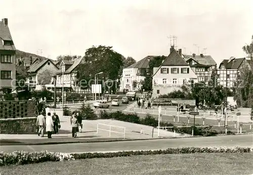 AK / Ansichtskarte Blankenburg_Harz Luehnertorplatz Blankenburg_Harz