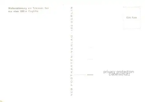 AK / Ansichtskarte Teterow Fliegeraufnahme mit Teterower See 
