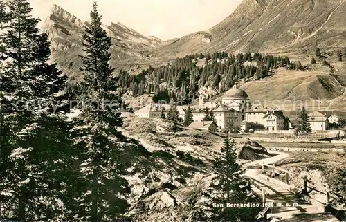 AK / Ansichtskarte San_Bernardino_GR Panorama San_Bernardino_GR