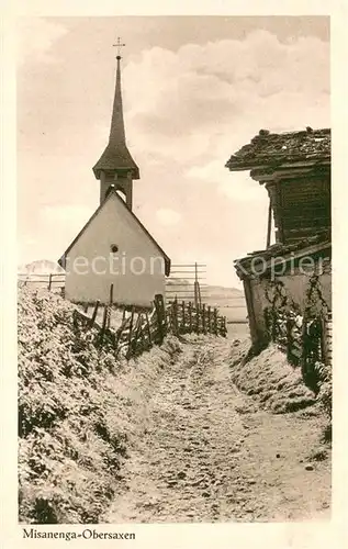 AK / Ansichtskarte Misanenga_Obersaxen_GR Kapelle 