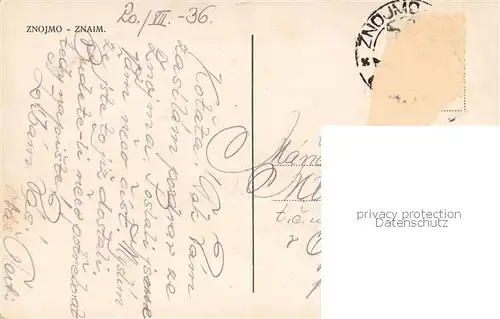 AK / Ansichtskarte Znojmo_CZ Panorama 