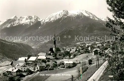 AK / Ansichtskarte Wenns_Pitztal_Tirol Panorama Wenns_Pitztal_Tirol