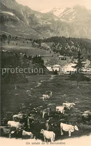 AK / Ansichtskarte San_Bernardino_GR Panorama San_Bernardino_GR