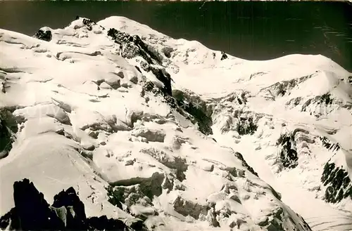 AK / Ansichtskarte Chamonix Aiguille du Midi Vue sur le Mont Maudit et le Mont Blanc Chamonix