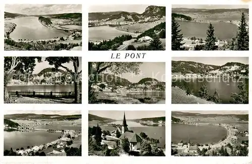 AK / Ansichtskarte Le_Pont_VD Vue d ensemble Le_Pont_VD