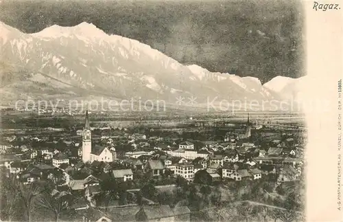 AK / Ansichtskarte Ragaz_Bad_SG Stadtansicht 