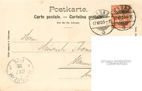 AK / Ansichtskarte Ragaz_Bad_SG Panorama 