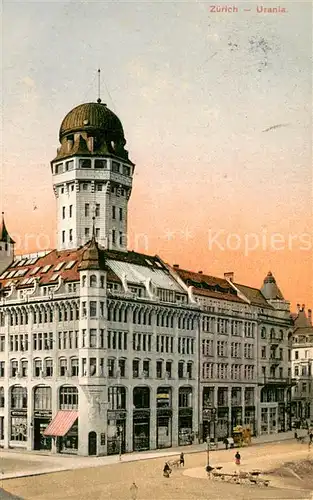 AK / Ansichtskarte Zuerich_ZH Urania Zuerich_ZH