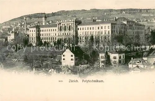 AK / Ansichtskarte Zuerich_ZH Polytechnikum Zuerich_ZH