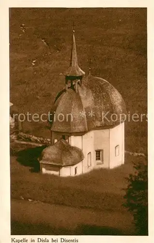 AK / Ansichtskarte Disla_Disentis_GR Kapelle 