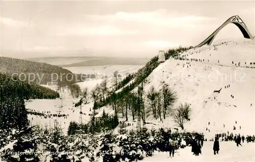 AK / Ansichtskarte Winterberg_Hochsauerland Neue St Georg Sprungschanze Winterberg_Hochsauerland