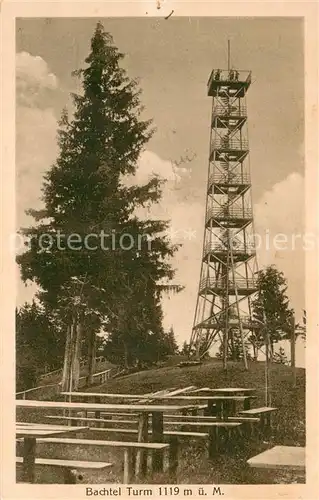 AK / Ansichtskarte Bachtel__Kulm_ZH Aussichtsturm 