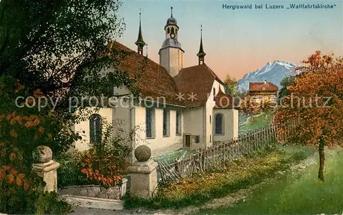 AK / Ansichtskarte Hergiswald_LZ Wallfahrtskirche 