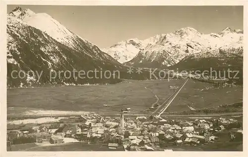 AK / Ansichtskarte Samaden Panorama Samaden