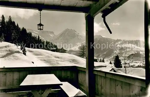 AK / Ansichtskarte Adelboden Chalet International des Eclaireuses Our Chalet Adelboden