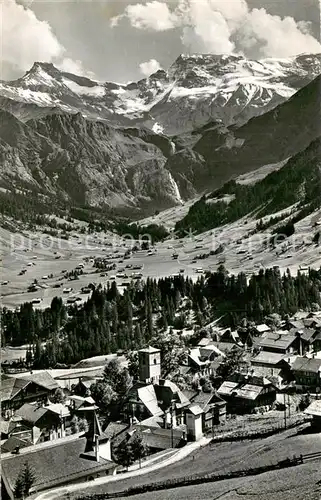 AK / Ansichtskarte Adelboden mit Steghorn und Wildstrubel Adelboden