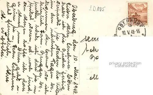 AK / Ansichtskarte Oberburg_BE Uhrturm Oberburg BE