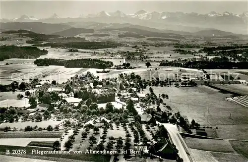 AK / Ansichtskarte Allmendingen_Bern Fliegeraufnahme Allmendingen Bern